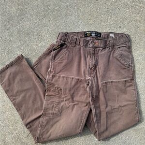 Ariat Rebar Men's Brown Work Pants